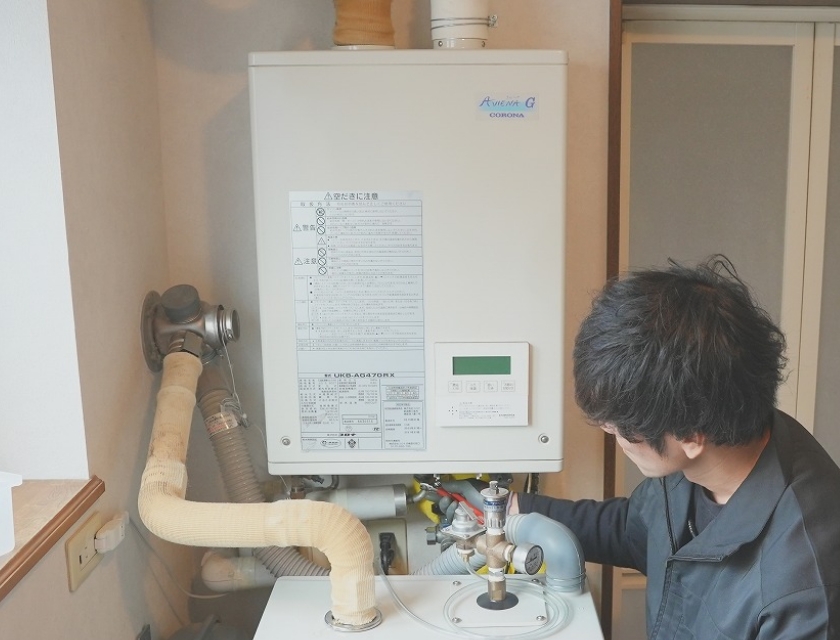 給湯ボイラー・暖房ボイラーお取替え